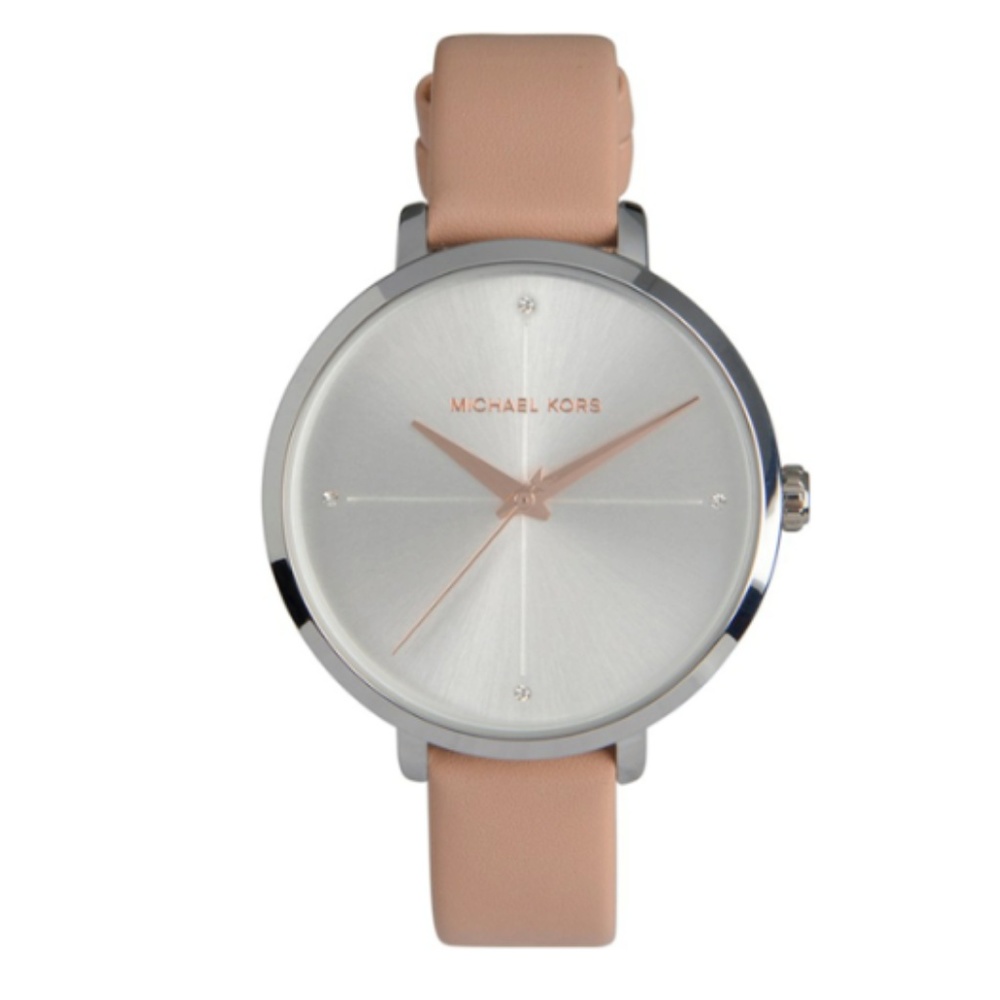 Michael Kors MK2778 Charley Blush Leather Watch - Picture 2 of 3